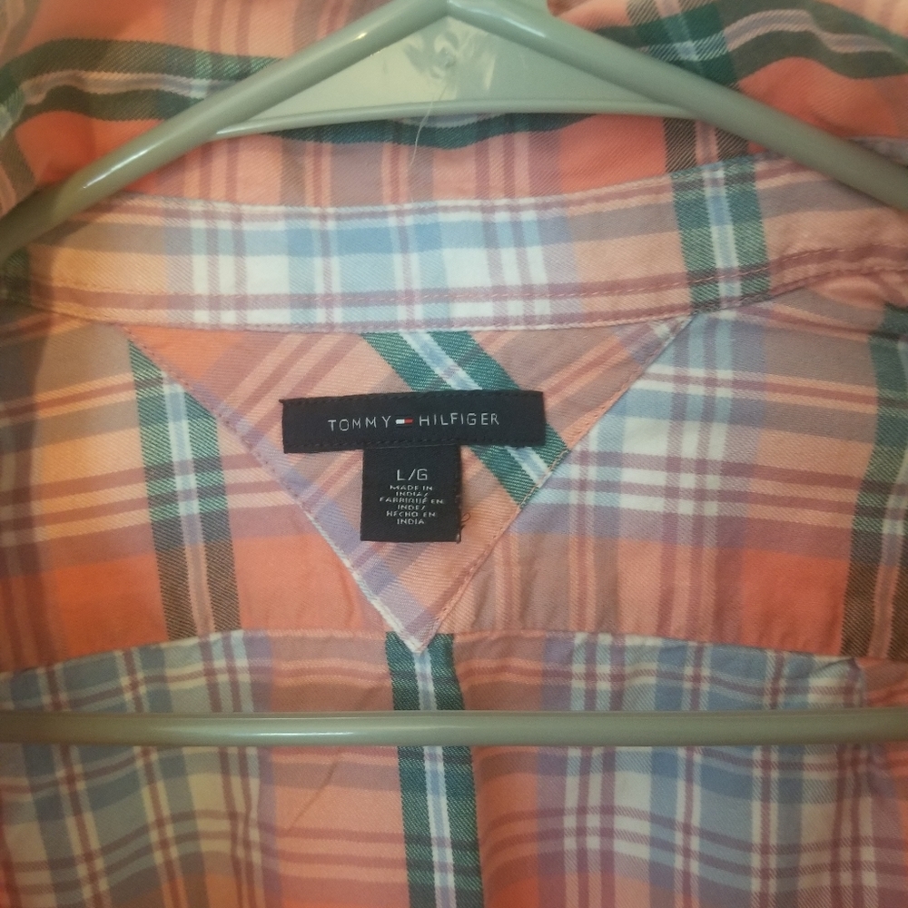Tommy Hilfiger Plaid Flannel Shirt